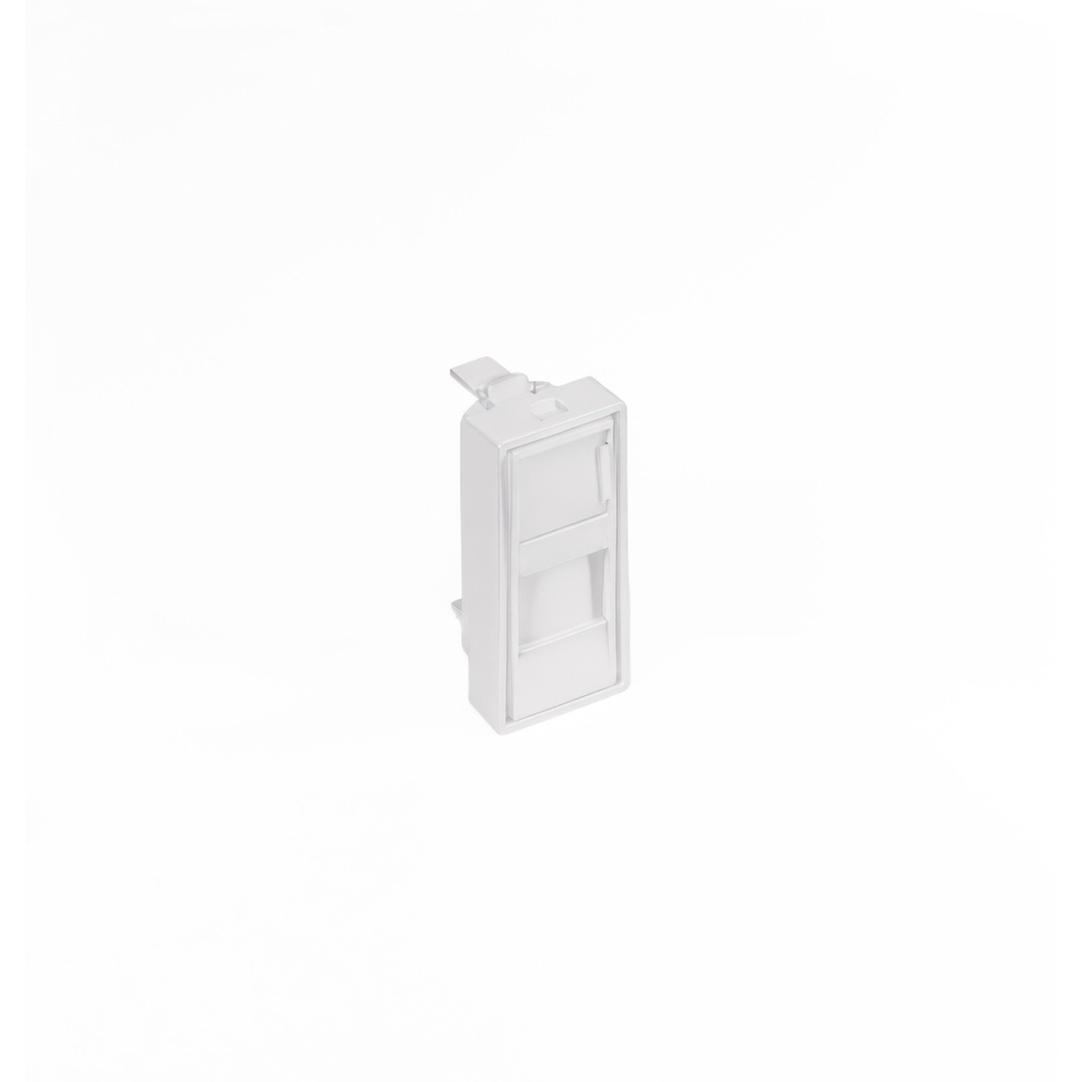 Лицевая панель NTSS PREMIUM, 22,5×45 мм, для модулей Keystone, со шторкой